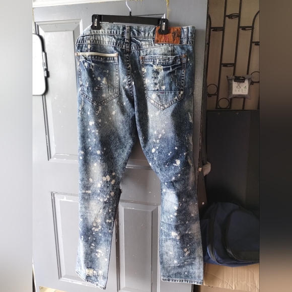 Super Distressed The Heritage by America Jeans sz 38 x 34 - Picture 12 of 16